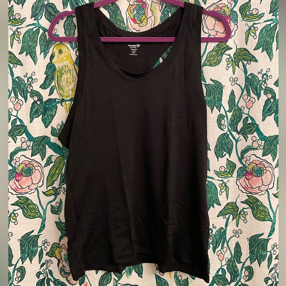 Old Navy women’s razorback athletic tank top size Large
